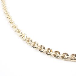 C-chain necklace in White gold and Yellow gold