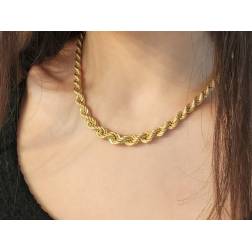 Scalar rope necklace 44cm x 8.50mm-4.50mm