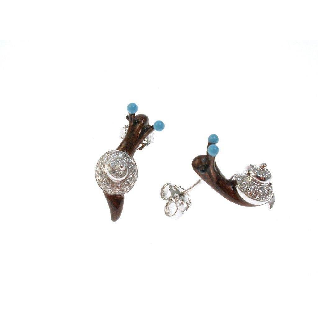 Earrings Snail