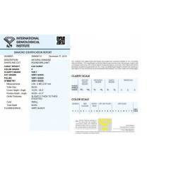 Diamante Certificato IGI 0.24 F VVS1