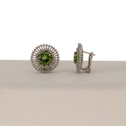SLUYNZ Set 3 Paia Orecchini Tondi In Argento Sterling 925 Con Zirconia Cubica - Diamanti Simulati - 5mm 6mm 7mm - Ipoallergenici Con Scatola Regalo