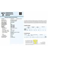 Diamante Certificato IGI 0.65 E VS2