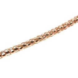 Bracciale catena coreana in Oro Rosa