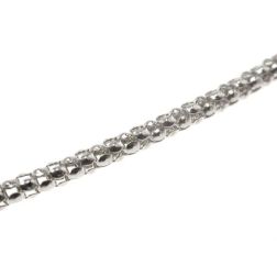 Bracelet "coreana" chain in white gold
