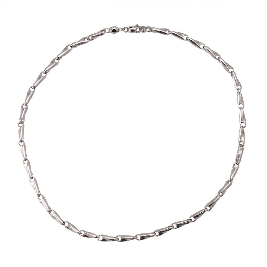 NKlaus Collana Donna In Argento 925 Con Catena Ad Ancora – Lunghezza 55cm, Larghezza 1,2mm – Gioiello Fantasia 3786 - 2
