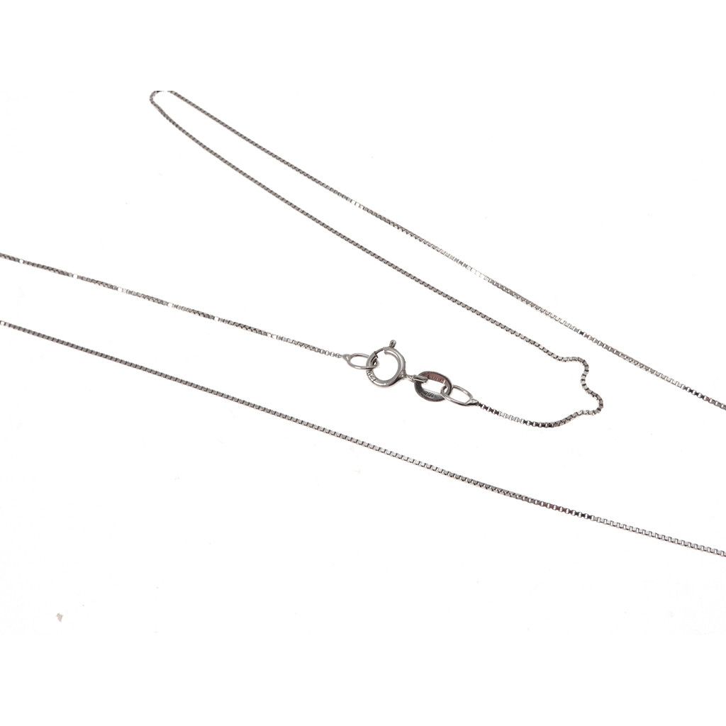 Girocollo veneta 40cm 0,4mm in oro bianco