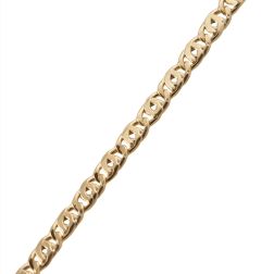 Necklace 60cm x3,60mm faceted Tiger Chain
