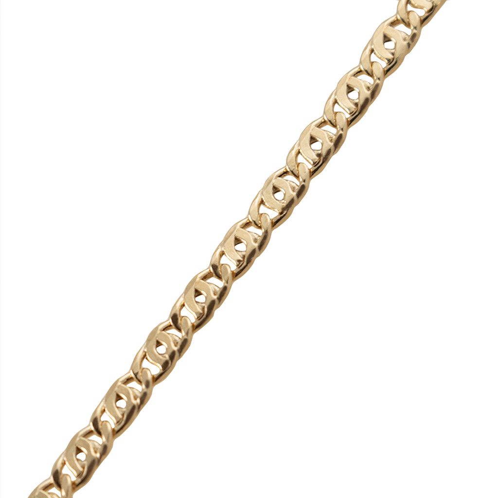 Necklace 60cm x3,60mm faceted Tiger Chain