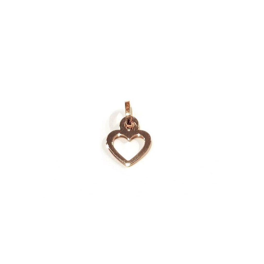Small Rose Gold Heart Pendant