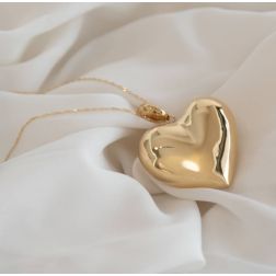 Rounded Heart Pendant