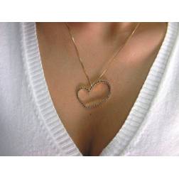 LOVE necklace yellow gold