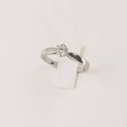 Solitario Band 0.34ct