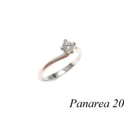 Solitaire ring Panarea 0.20ct