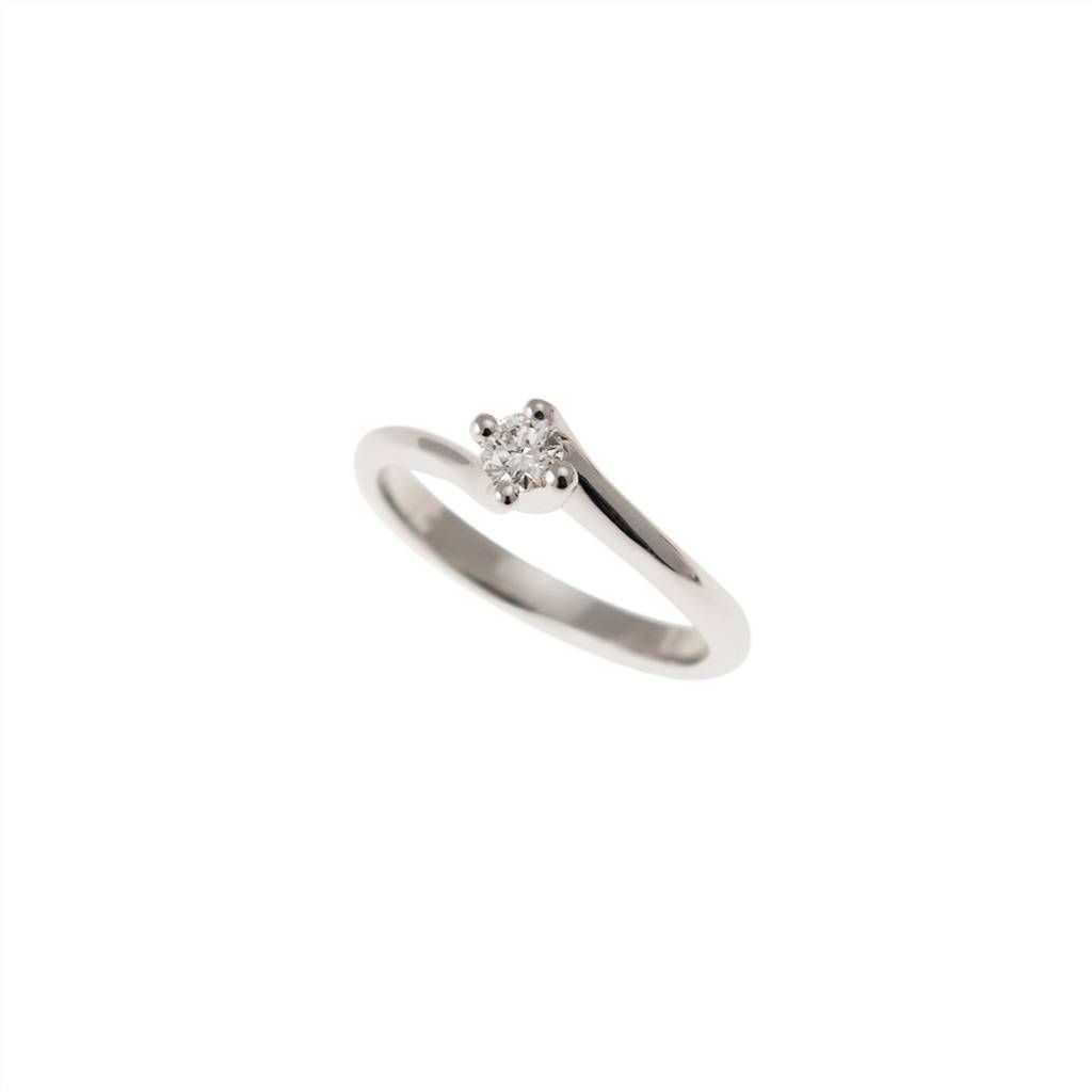 Solitaire ring Panarea 0.20ct