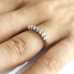 Veretta 7 Diamanti Suspended  0.39ct foto indossata