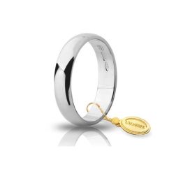 Fede Classica 4gr Larga UNOAERRE Oro Bianco