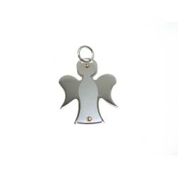 Ciondolo angelioletto in oro bianco