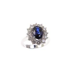 Blue Sapphire Kate Ring
