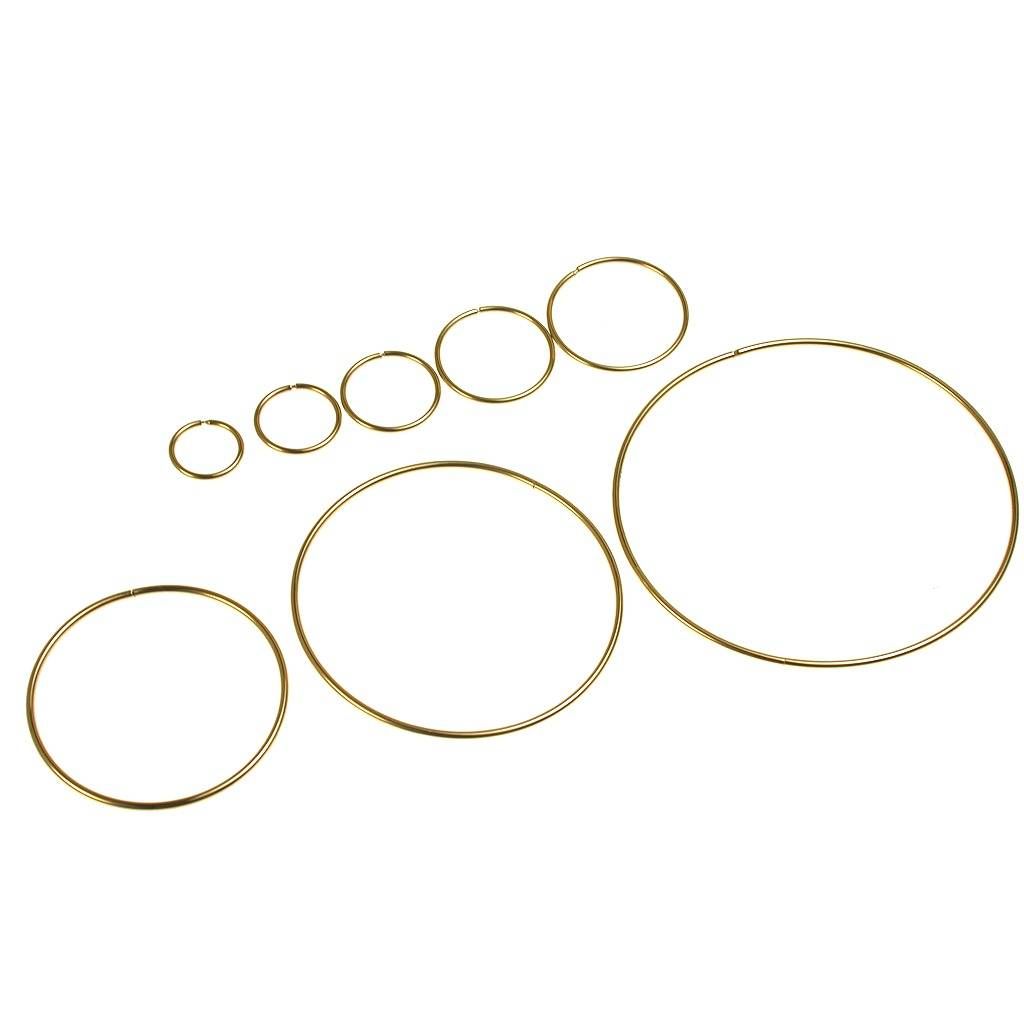 Round hollow cane 5.4cm x 1.2mm hoops in 18kt yellow gold