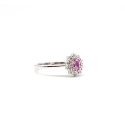 Anello Kate Zaffiro Rosa piccolo