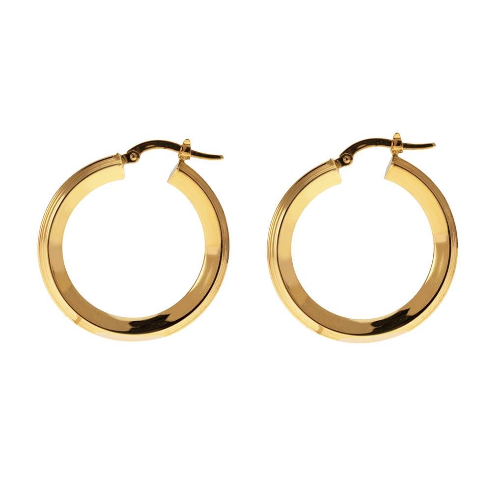 Boccole con charms in Oro Giallo 18kt e Zirconi