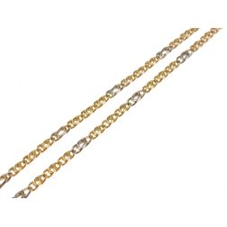 Collana 3+1 tigre & pernice bicolore 50cm x 2,4mm