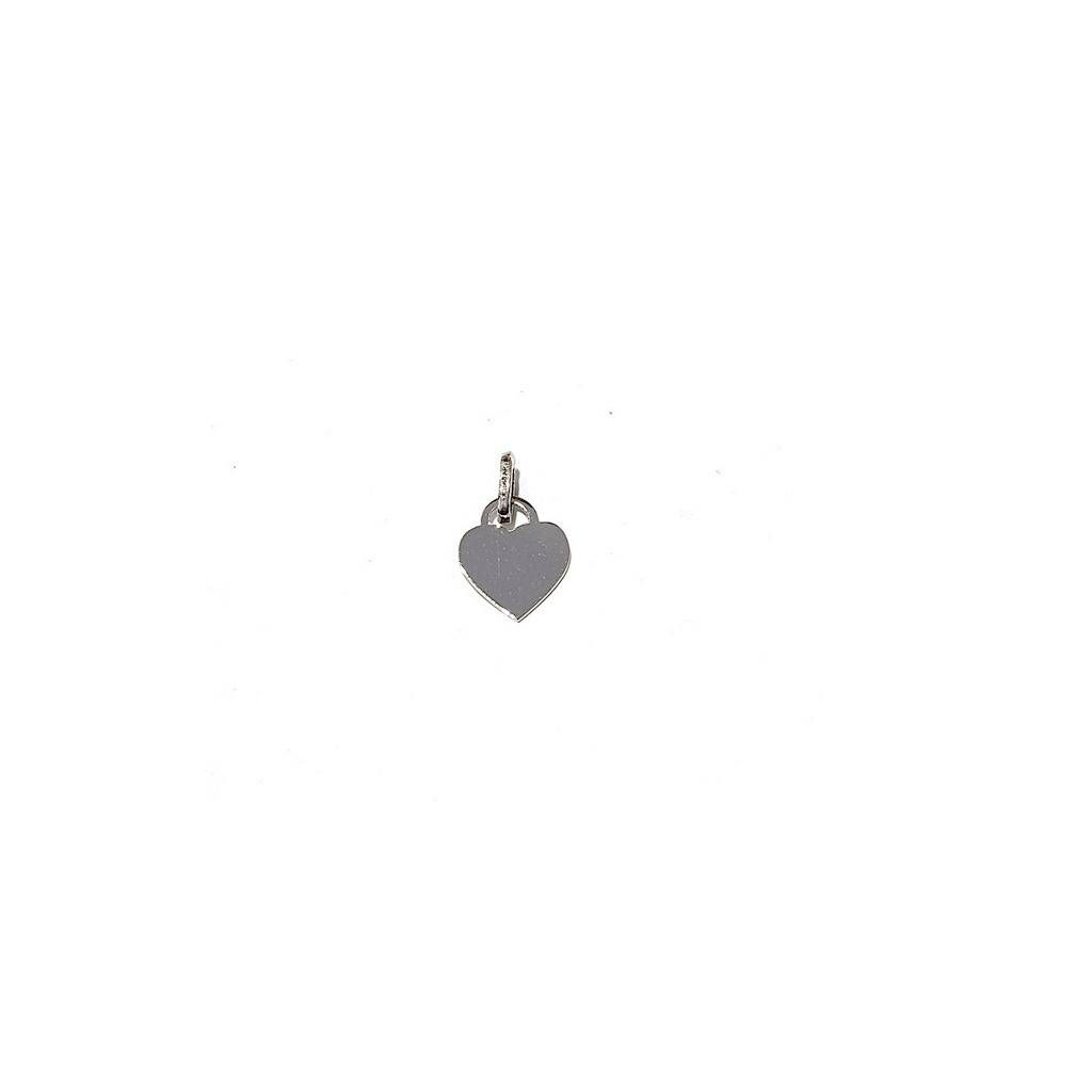 Heart Pendant White Gold Jumper Attachment