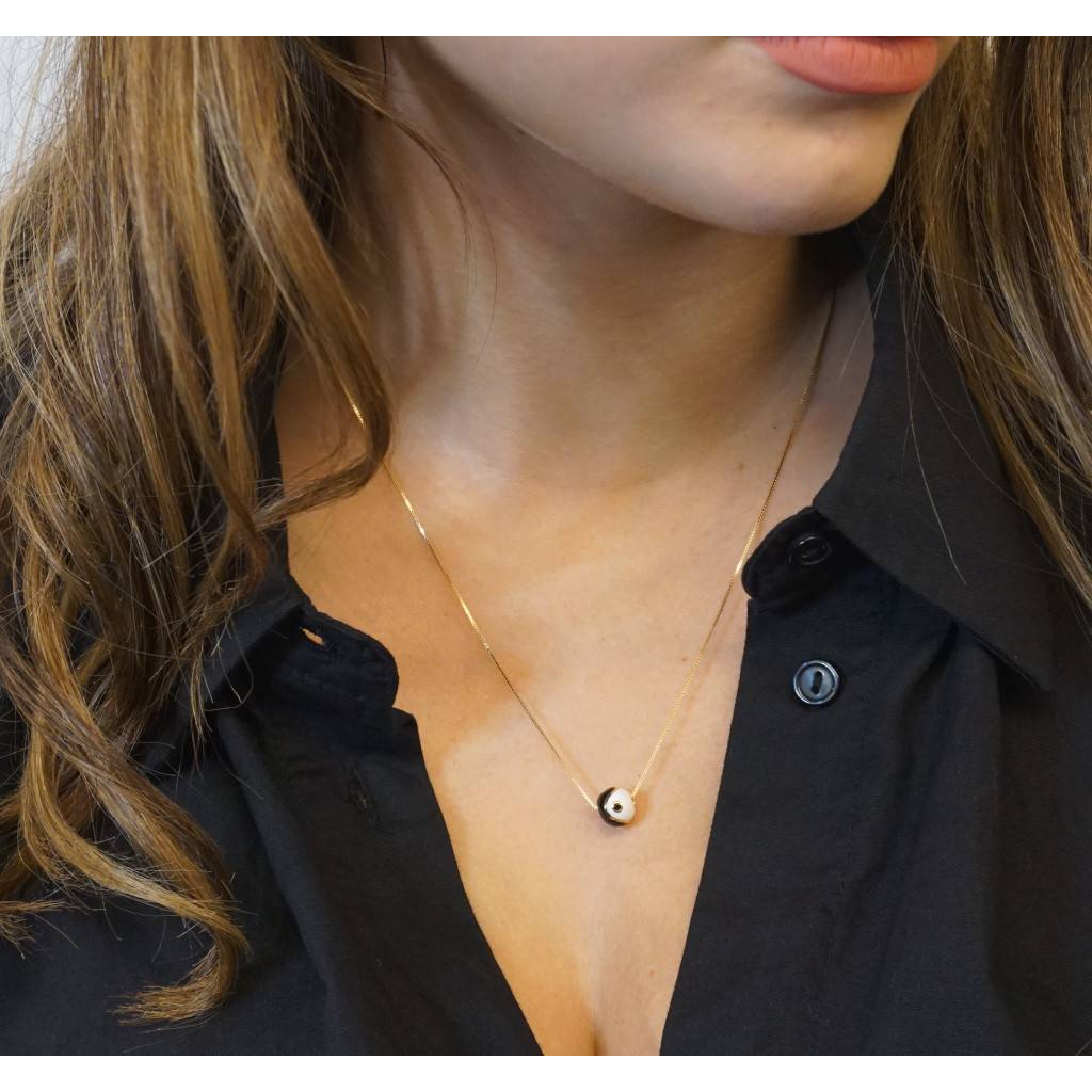 Collana Sofia Milani In Argento 925 Con Ciondolo Yin Yang – Gioiello Ipoallergenico, Regalo In Elegante Confezione