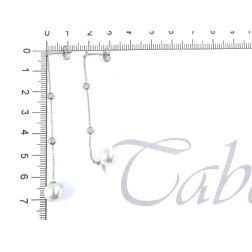 Orecchini Gocce di Luce e Perla