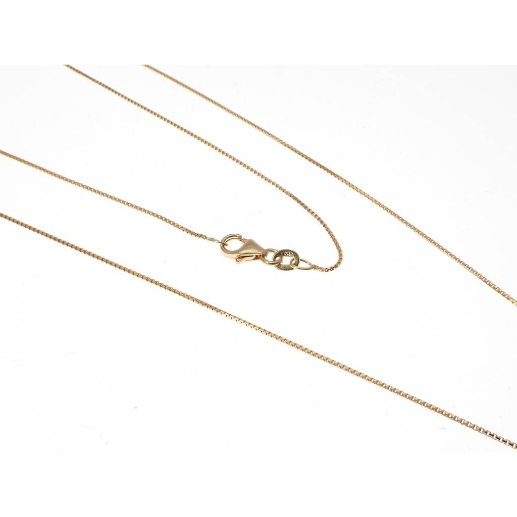 Girocollo Veneta 45cm 0,9mm in Oro Giallo