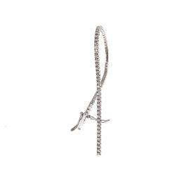 Bracciale Tennis Diamanti Squadrato Small 1,7mm