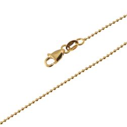 Balls chain Bracelet 18cm x 1,3mm. Lobster clasp.