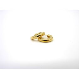 Orecchino Boccola Semplice Oro Giallo 1,85cm x 3,8mm