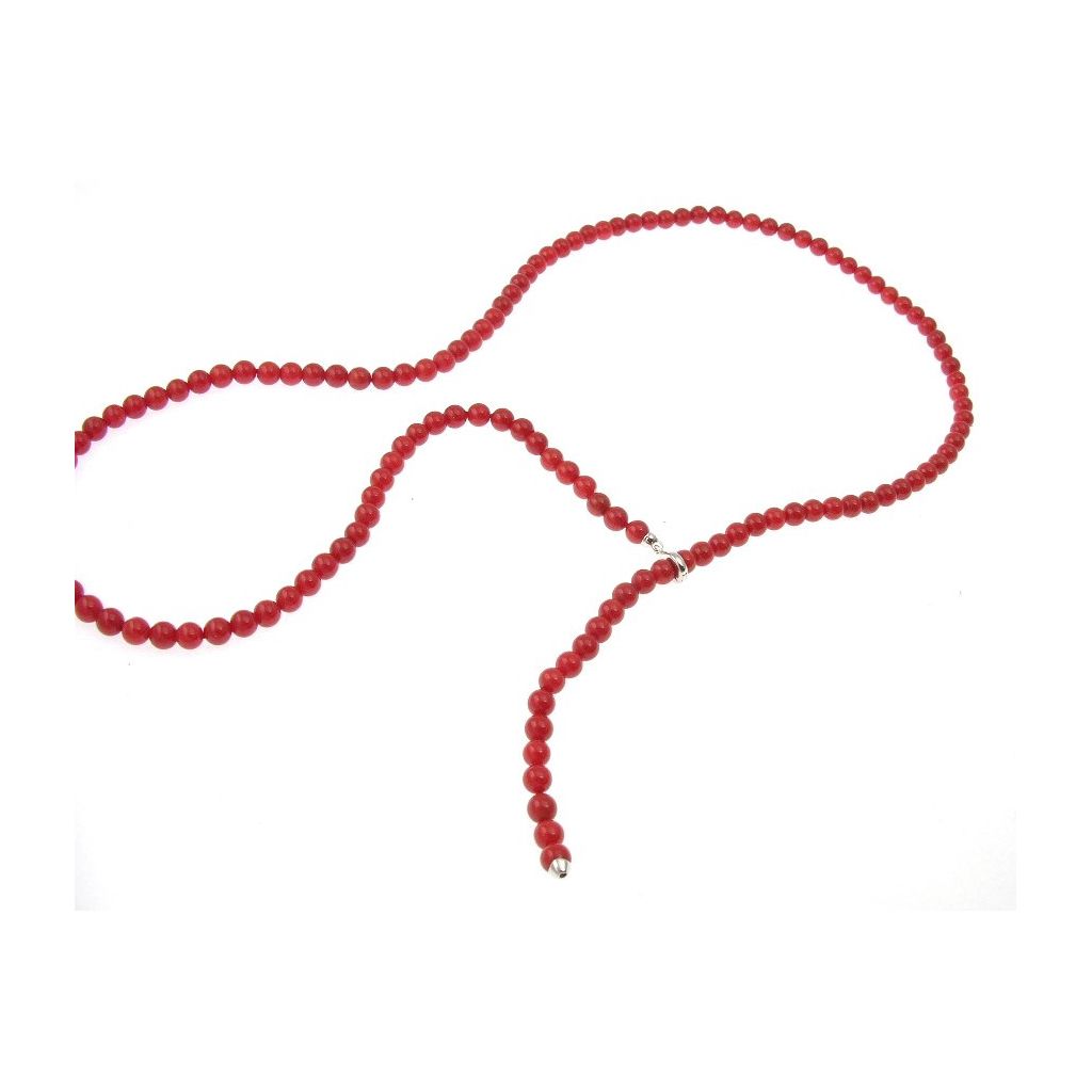 Collana Laccetto in Corallo 70cm