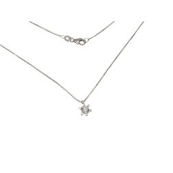 Star-shaped point light necklace with 0.30ct GIA Diamond
