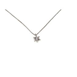 Star-shaped point light necklace with 0.30ct GIA Diamond