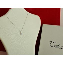 Croce con Diamanti - Larghezza 6.7mm