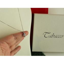 Croce con Diamanti - Larghezza 6.7mm