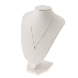 Collana Punto Luce Circle Sfaccettato da 0,040ct