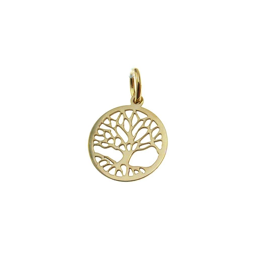 Ciondolo Albero Della Vita in Oro Giallo 18kt