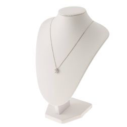 Girocollo Punto Luce Flower Solitario 0.24ct contornato