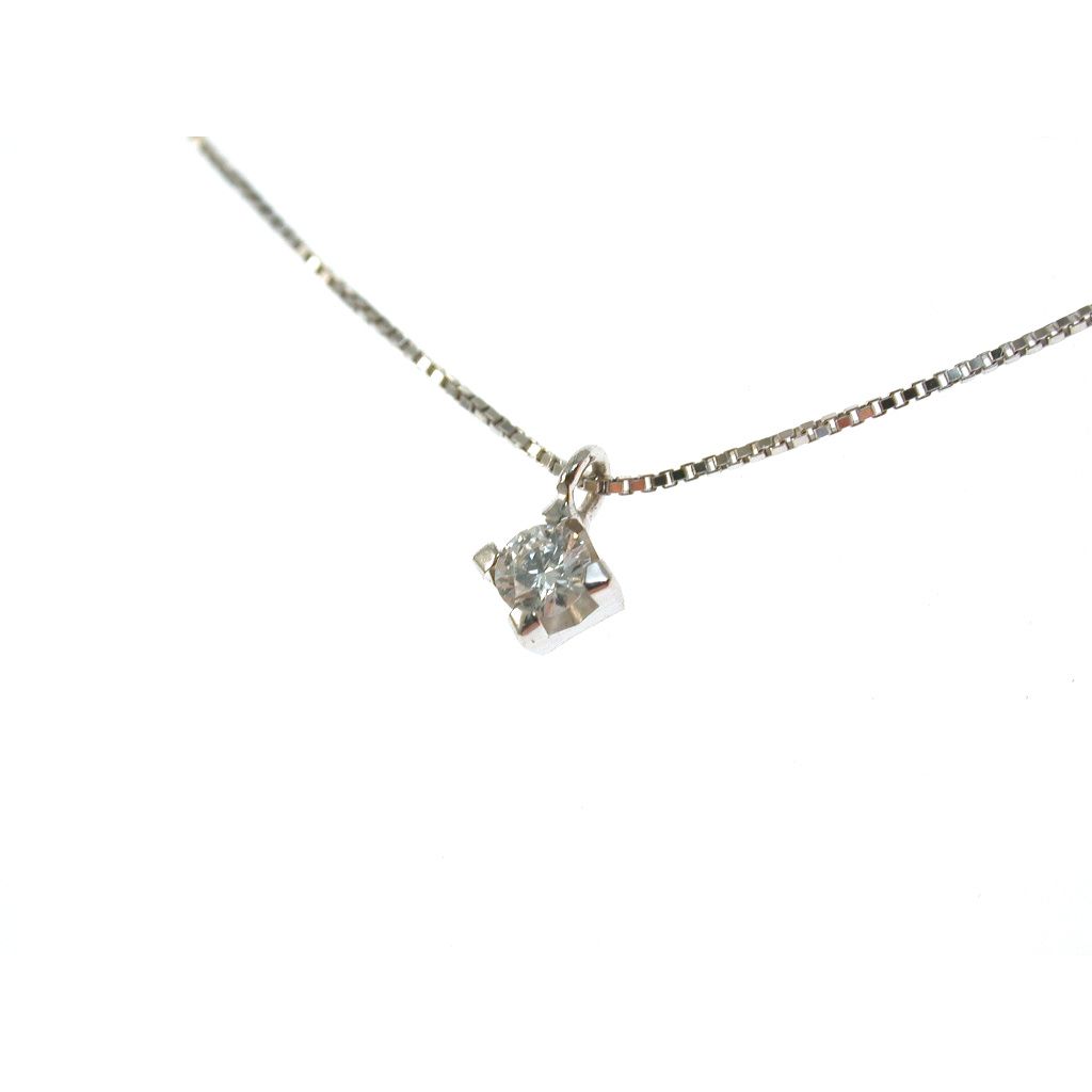 Necklace Sparkle 0.19ct GIA certificate G, VS2