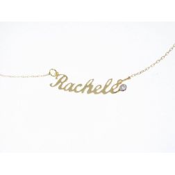 Collana Nome Oro Giallo Mini