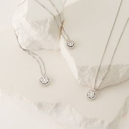 Stardust Necklace Diamonds - Medium