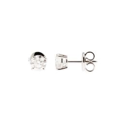 Orecchini Solitari con 2 Diamanti da 0.80ct Certificati GIA