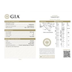 Orecchini Solitari con 2 Diamanti da 0.80ct Certificati GIA