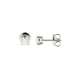 Orecchini Solitari con 2 Diamanti da 0.40ct Certificati GIA