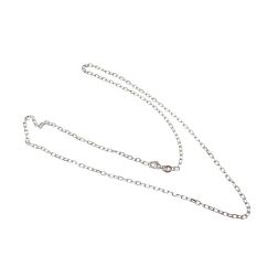 Forzatina Necklace in White Gold width 2.3mm