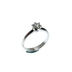 Pantelleria Engagement Ring in 18kt white gold