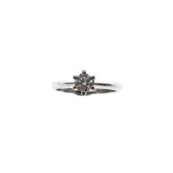 Pantelleria Engagement 0.40ct Diamond Ring in 18kt white gold